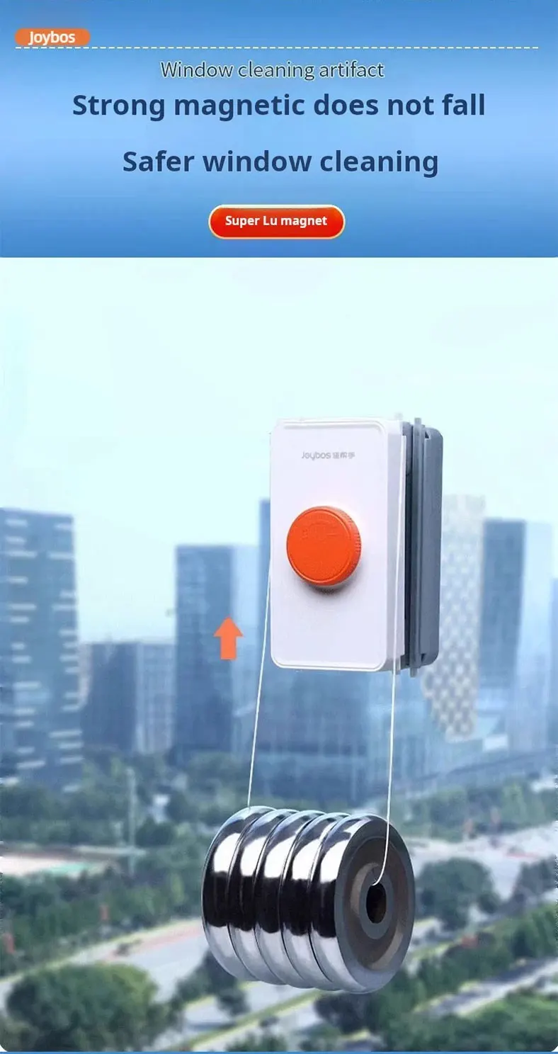 Window Cleaner JOYBOS Unlimited Adjustable Magnetic Glass Professional Double With Telescopic Rod Window For Home Cleaning Brush 14 kf S421b528c31b34a74b9a3651a288e77c8U