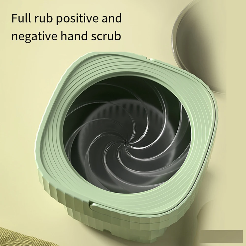 Ultrasonic Folding Portable Washing Machine 6L 11L Big Capacity with Spin Dryer Bucket for Clothes Travel Home Underwear Socks 14 kf S438dcb58fe4d4434a83b96b945f78c17Q