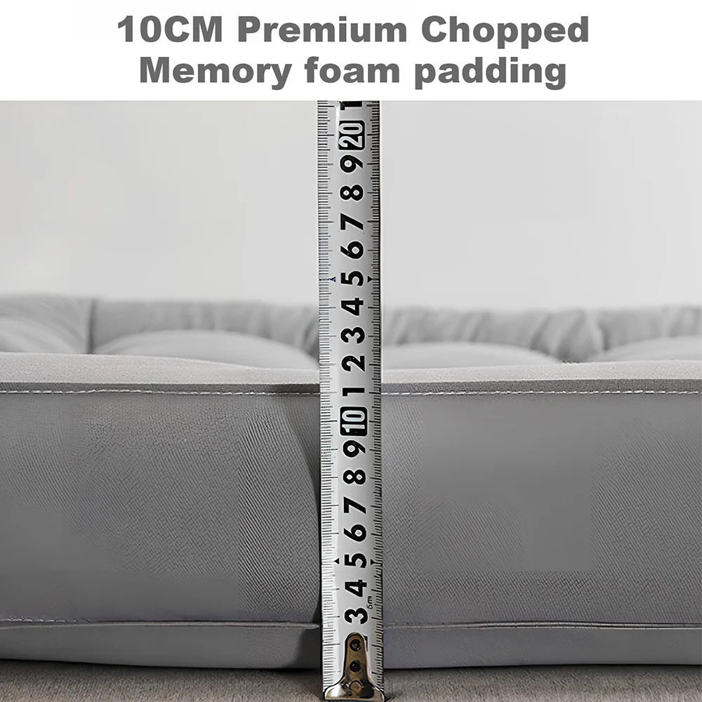 Thickened Mattress, 3D Fiber Soft Cushion, Household Bedroom Mattress, Non-slip Mattress with Band, Multiple-sizes Optional 12 kf S45fa3383f0a842cdac36dd1a572b1c68Q