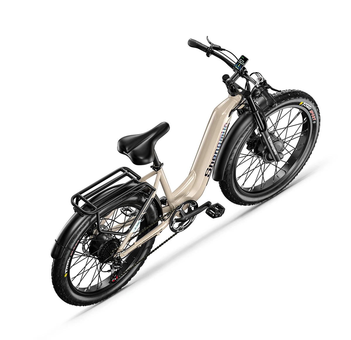 Shengmilo S700 Adult Electric Bicycle 26 Inch Fat Tire Men's Electric Bike 2000W Men's E-Mountain ebike 48V 840WH Battery, 27 kf S4818db22bff0428eada304afafb42695K
