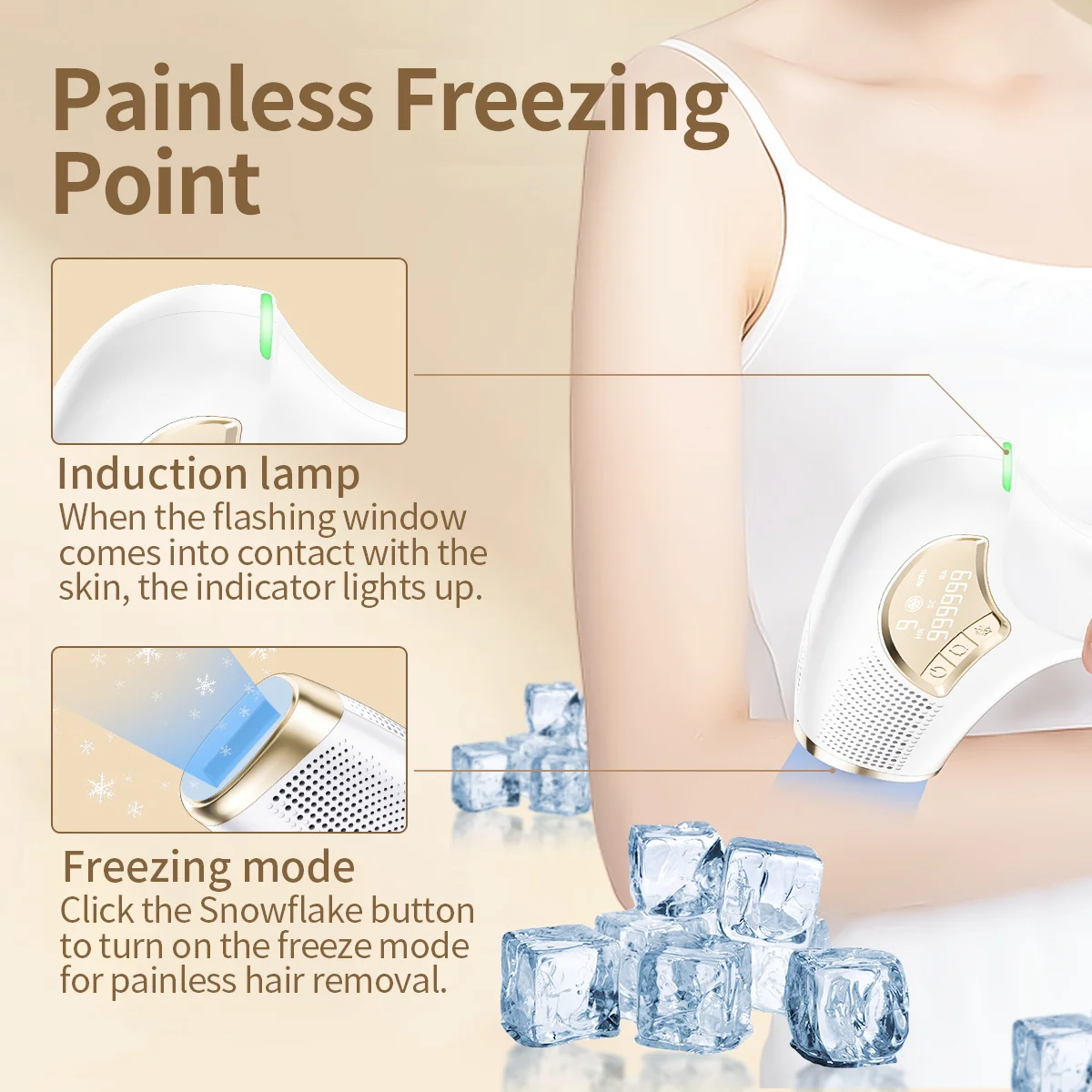 3in1 Cooling Laser Hair Removal for Women Rejuvenation Acne Remove 3 Lamp Caps At-home Bikini Trimmer for Men IPL Epilator 12 kf S4838d8528f1c4081804bab1b510cdcbee