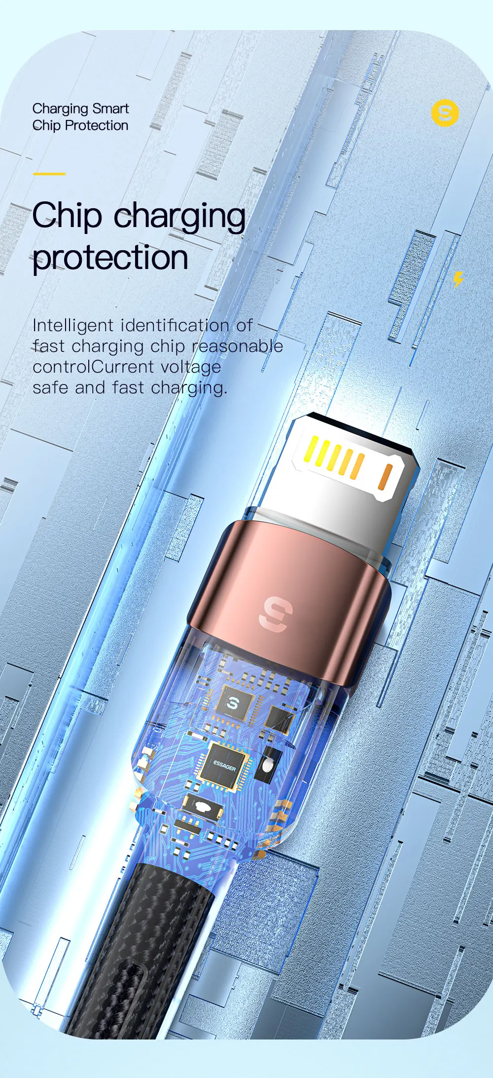 Essager Fast Charging For iPhone Usb Cable 11 12 13 Pro Max Mini Xs Xr X SE 8 7 6 Plus 6s 5 5s 2.4A Wire For iPhone Charger Cord 13 kf S483e7e24745a4916ac1be0de5ec1d321i