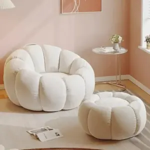 Lazy Pumpkin Sofa Nordic Style Large Single Sofa Chair EPS Particle Fill Soft Comfortable Home Living Room Balcony Bedroom Sofa 5 kf S4879bc363eaa432199c82918331befd1O