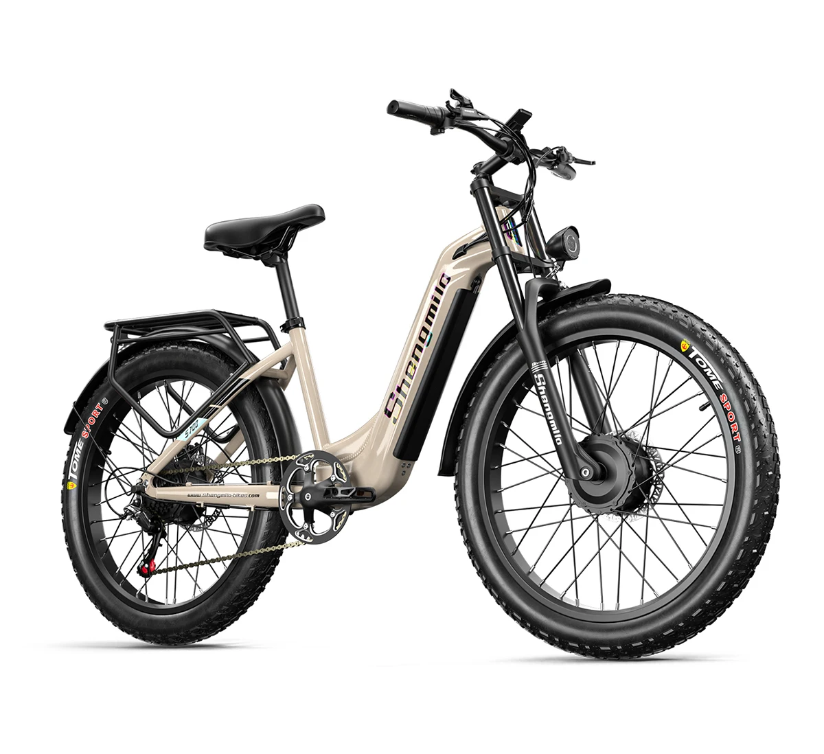 Shengmilo S700 Adult Electric Bicycle 26 Inch Fat Tire Men's Electric Bike 2000W Men's E-Mountain ebike 48V 840WH Battery, 23 kf S48fd58840f1c4f6ba5eea4471db1fc25P