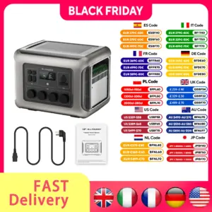 ALLPOWERS R2500 Portable Power Station 2016Wh Expandable to 20kWh LFP Battery 2500W Emergency Household / Outdoor Power Supply