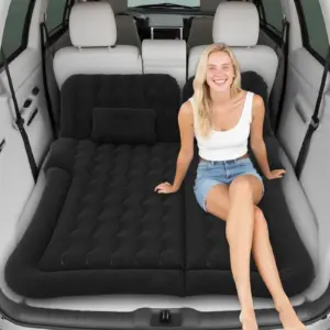 SUV Air Mattress With Pillows, Thickened Inflatable Car Bed Set, For Comfortable Camping & Travel Sleep For Road Trip & Outdoor 3 kf S49b607eb488f4545b03c622a619d5d05D