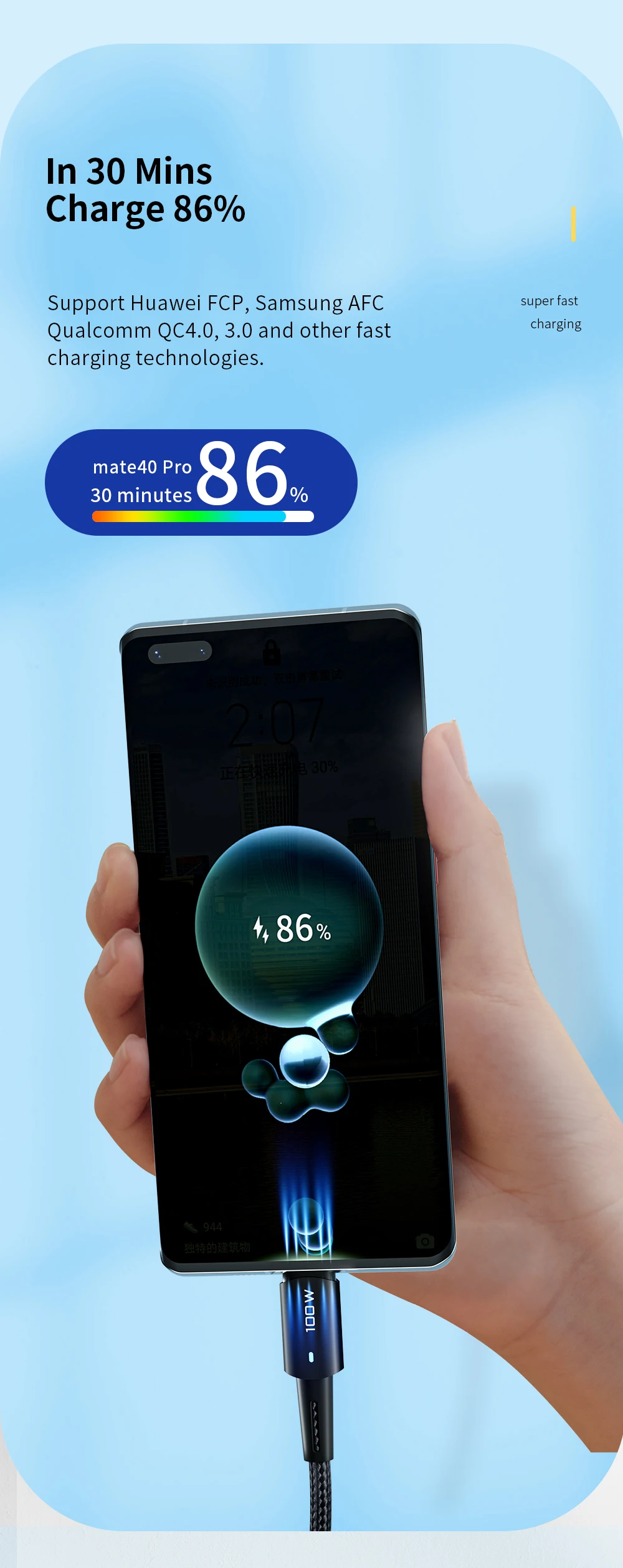 Essager PD100W 60W Type C C to C Cable Fast Charge Mobile Cell Phone Charging Cord Wire For Xiaomi Samsung Huawei Macbook iPad 9 kf S4c80c2a05d104407b7f7f06c47cebfadC