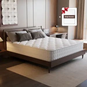 Daccormax 22 cm thick spring mattress, available in multiple sizes, 7-zone ergonomic design, with fitted sheet included