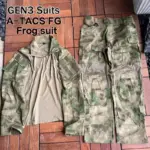 A-TACS FG camo Gen3 Tactical Uniform Sets Military Combat Suits Shirt Pants Outdoor Hunting Work Army Clothing Airsoft wargame