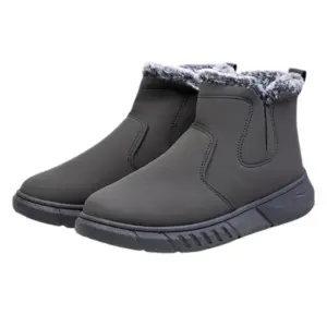 Men's Snow Boots Mens Winter Boots Winter Outdoor Mens Winter Wide Boots Lightweight Wide Width Mens Winter Boots
