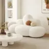 White Clean Living Room Sofas Filling Relaxing Comfortable Lounge Cream Living Room Sofas Cheap Sillon Cama Outdoor Furniture