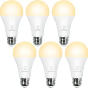 E27 LED Bulb, 15W Equivalent to 100W, 1521 Lumen Warm White Light 3000K, Super Bright LED Bulb, Energy Saving, No Flicker