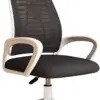 Adjustable Desk Chair with Swivel Headrest, Ergonomic Office Computer Chair with Extended Armrest, Thickened Latex Sponge Cushio