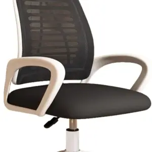Adjustable Desk Chair with Swivel Headrest, Ergonomic Office Computer Chair with Extended Armrest, Thickened Latex Sponge Cushio
