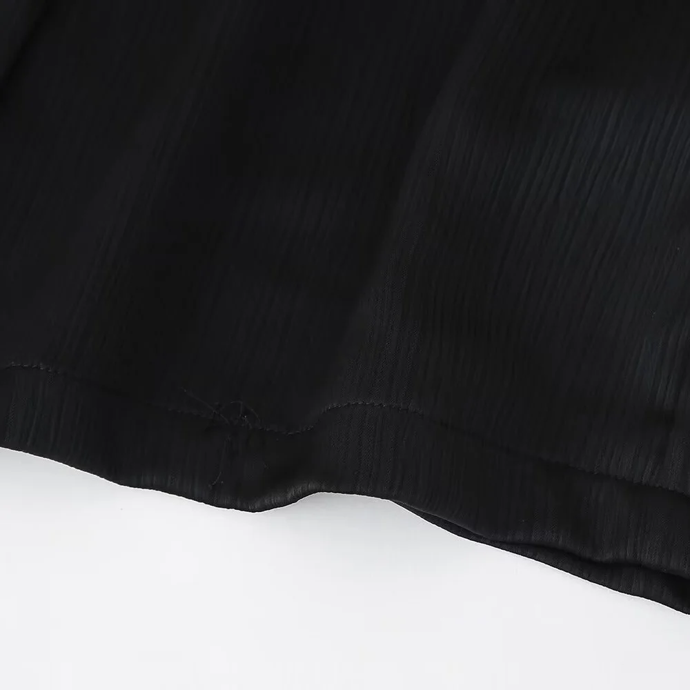 European and American Style 2024 Spring and Summer New Women's Clothing Wrinkle Effect Double Breasted Suit Jacket Pants Set 32 kf S53850d7150e34e8f99f43e3a9a4b996bf