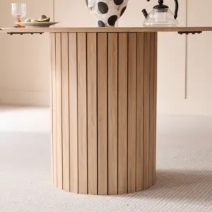 Nordic Round Table Solid Wood Dining Table Organizer Library Center Rounded Table Balcony Living Room Esstische Home Furniture 4 kf S5551fe2b751743e981b25c7bf513a368G