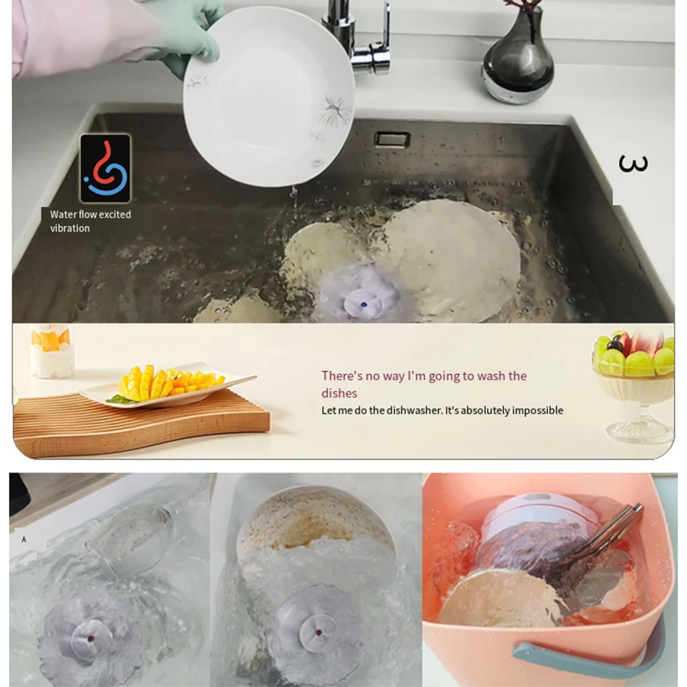 Portable Mini Ultrasonic Dishwasher USB Wireless Fruit Vegetable Dish Washer Electric Kitchen Home Dish Washing Machine Cleaner 19 kf S5589018cb4634bf39101ea91f93fc467i