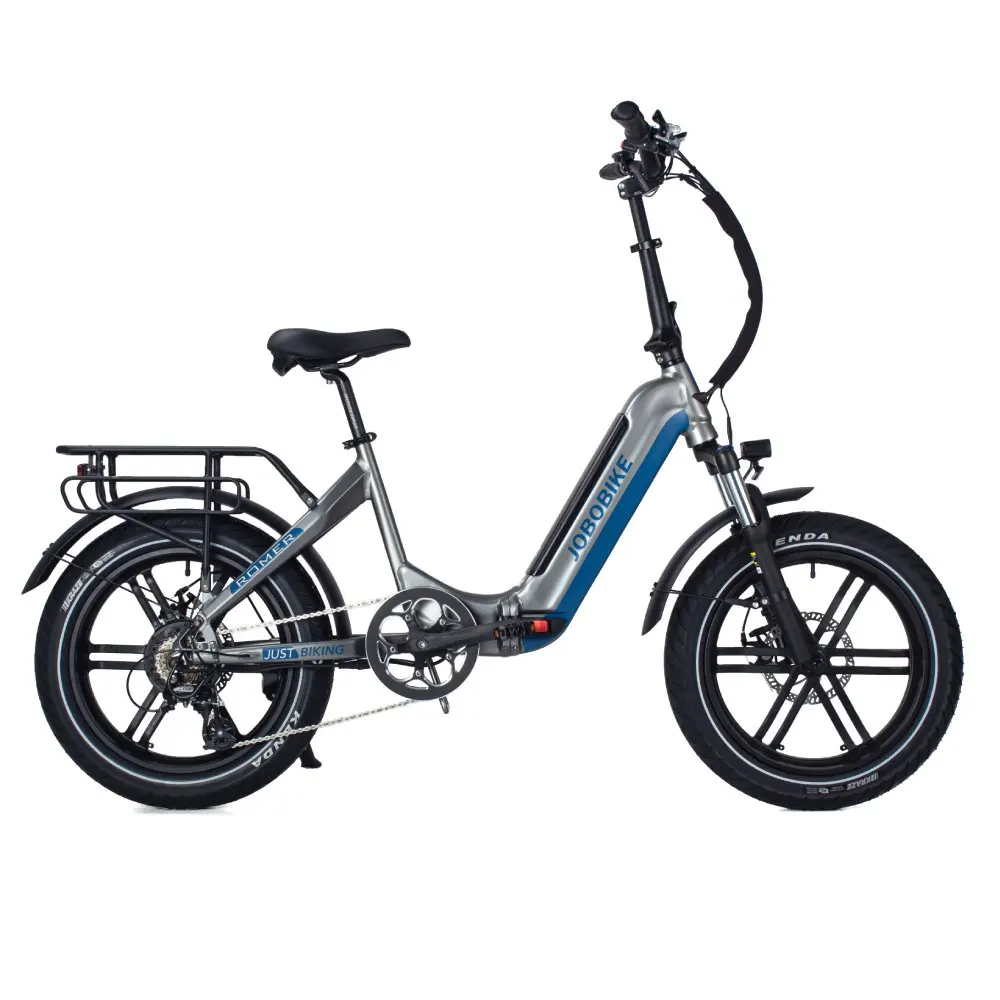 JOBOBIKE Romer Electric Bike Fat Tires Foldable Frame 250W 48V15AH Battery City Electric Bicycle 20Inch E-Bike 22 kf S55a7e492a9ff4795ae6ed96433af3c46L