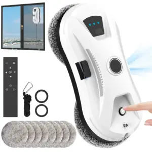 5600PA Ultra Thin Robot Vacuum Cleaner Window Cleaning Robot Window Electric Glass Automatic Water Spray Remote Control for Home