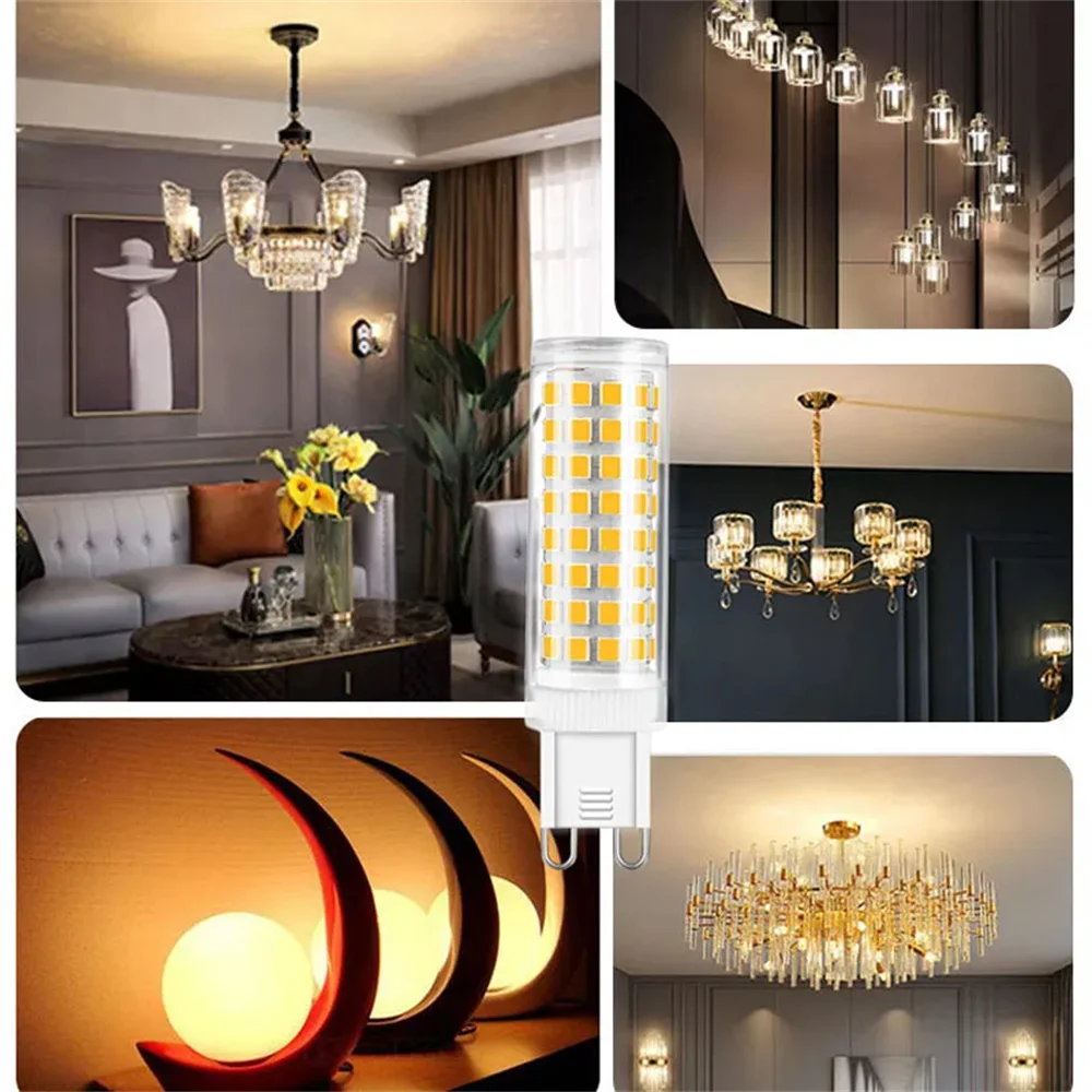 10Pcs G9 LED Lamp 7W 9W 12W 15W 18W 220V Led Bulb SMD 2835 LED G9 Light Replace 30/40W Halogen Lamp Light for Home Useful 9 kf S5cfc6aecd6a0437bb10739893e1456dcG
