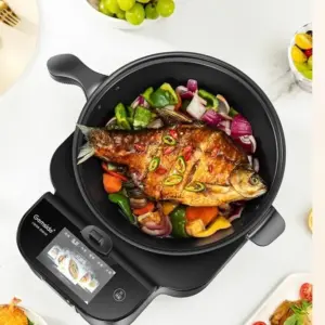 Fully automatic intelligent cooking robot Intelligent stir-fry new multi-functional integrated wok automatic cooking pot