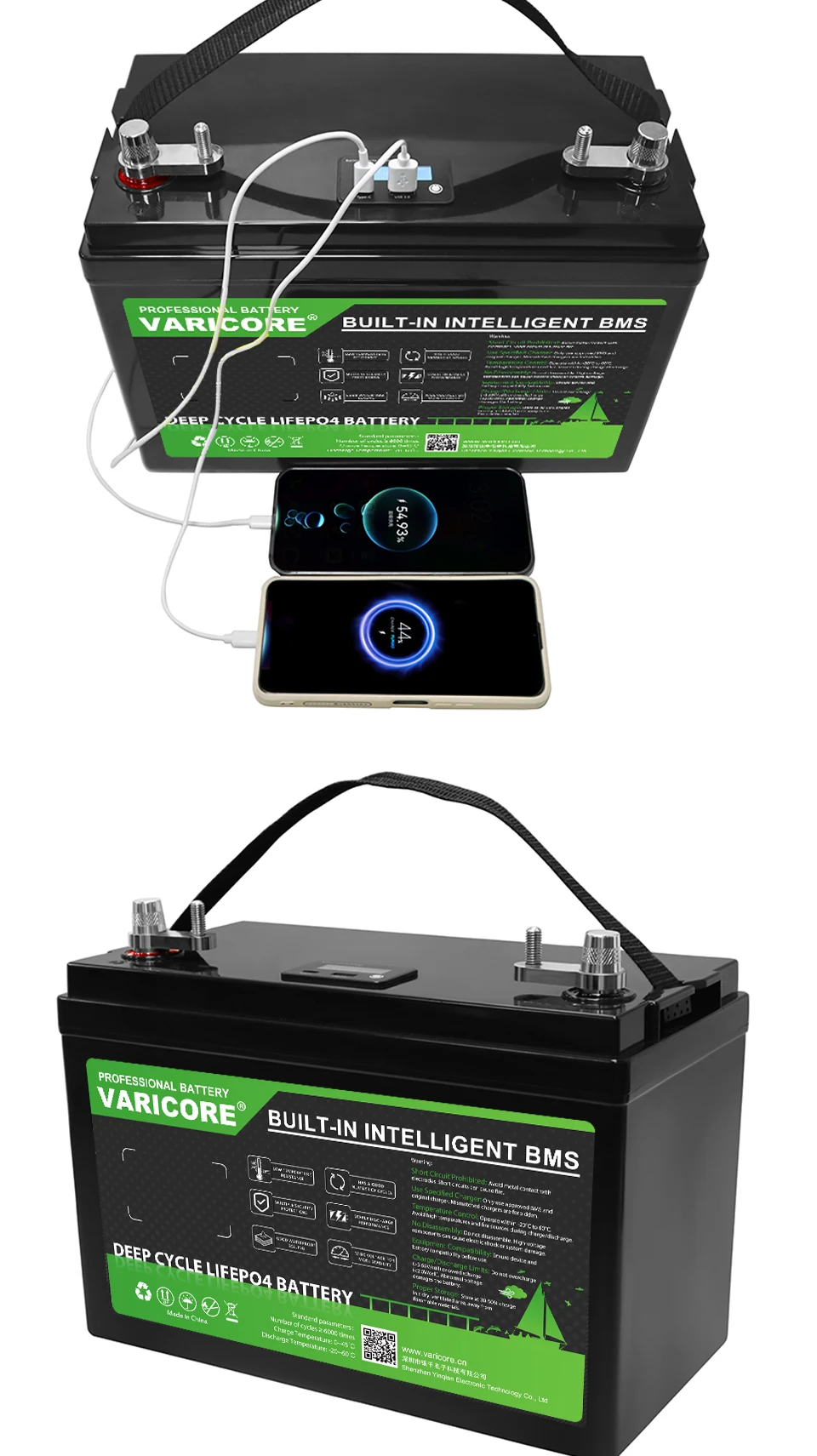 VariCore 12.8V 340ah 310ah 120AH LiFePO4 Battery 12V Lithium Iron Phosphate Batteries Cycles Touring car 14.6V Charger Tax Free 29 kf S5e338af47c7145f6a282c6bbb18bd3828