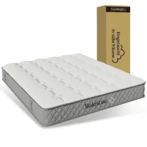 120x200 cm, mattress with 7-zone pocket spring core, firmness level H3 (medium-firm), 20 cm high, 4 handles + vacuum-packed