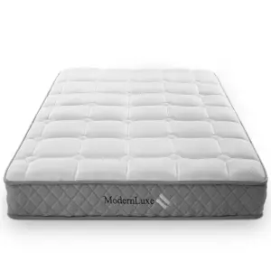 KOMHTOM Orthopedic Cold Foam mattress with 7-zone pocket spring core, H3 hardness (medium solid), 20 cm height