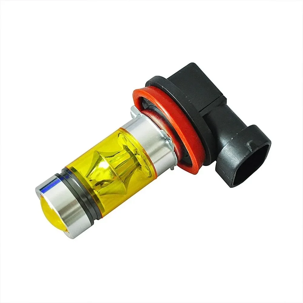 2x H11 H8 Super Bright LED Bulbs 3000K Yellow 100W 1500LM DRL Fog Light 20-SMD 14 kf S60907ddb6e99402e9b42341c27e220fdN