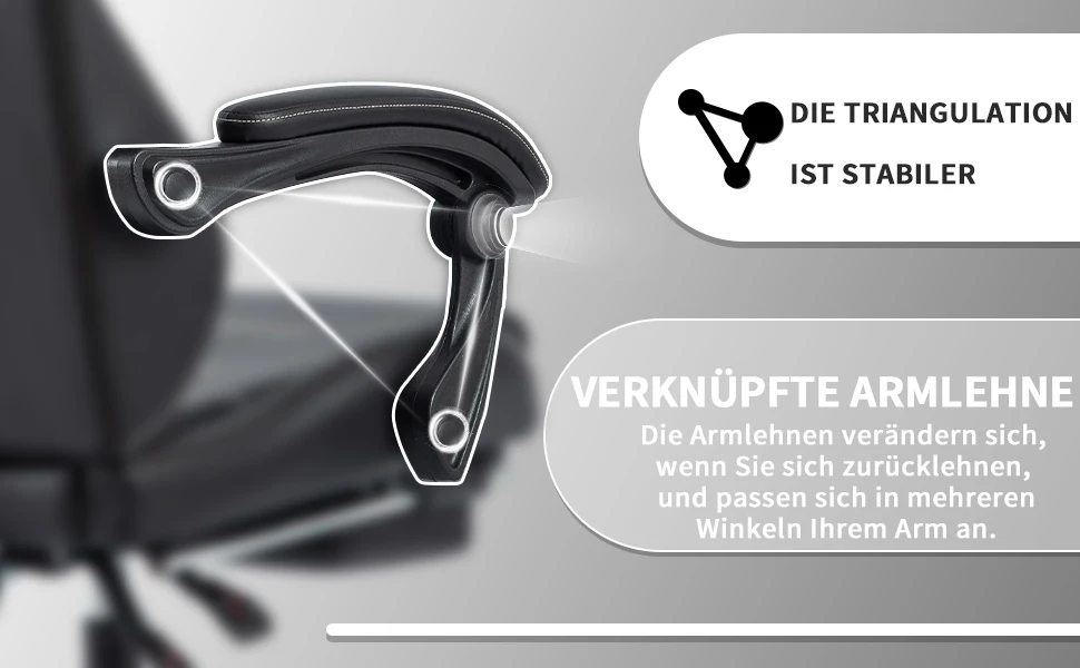 WOTSTA Gaming Stuhl Ergonomisch Gaming Chair Bürostuhl mit Fußstütze Racing Computerstuhl Höhenverstellbar Gepolstert Computerst 10 kf S60d981f7cfe44e64914041aeb8b98824D