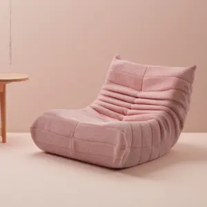 Comanlai Bodensofa mit Rückenlehne, bequemes Sitzkissen, Sitzsofa, geeignet für Schlafzimmer und Wohnzimmer
