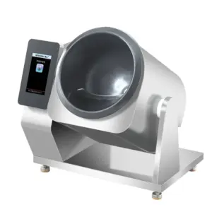 Fried Rice Machine Restaurant Kitchen Electric Automatic Stir Fry Machine Cooking Robot Rotating Fried Rice Robot Cooker