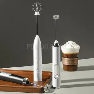 Electric Egg Beater Household Small Cake Mixer Automatic Cream Whisk Egg Frother Stirring Rod Baking Mini 304 Stainless Steel