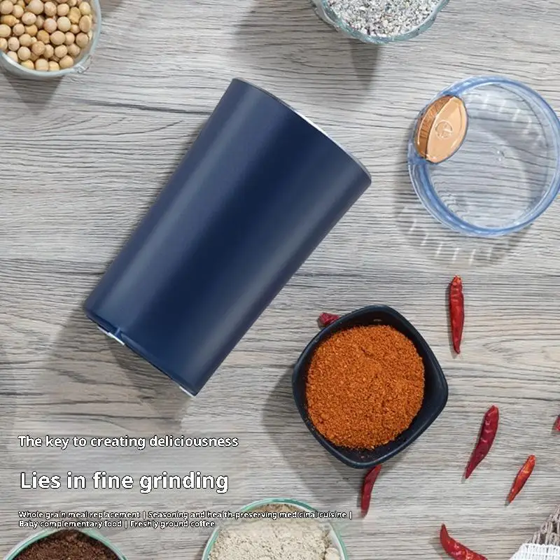 500ml Portable Coffee And Food Grinder 8-Blade Multi-Purpose Fine Crusher Ideal for Pepper Spices - Kitchen Gadget 16 kf S69259dadaf254ea9876ac001a34a74d4c