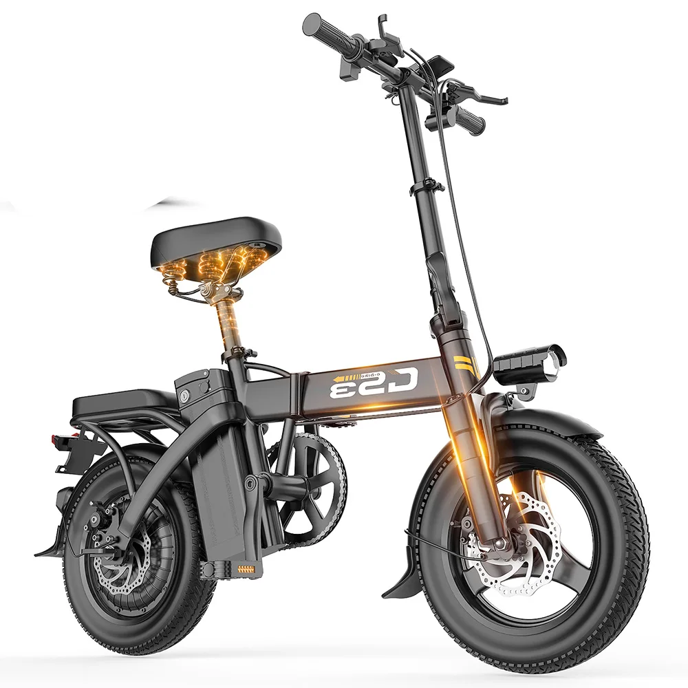 Toofly GS3 Folding Electric Bike 48V 15Ah Battery adultls E-bike 250W 14 Inch Tire Urban Commuting Electric Bicycle 18 kf S695614924ff745acacb284773a11f4bcs