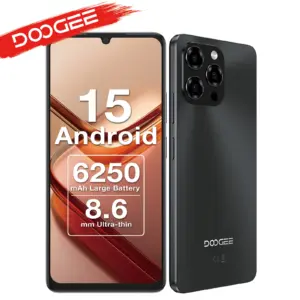Global Version DOOGEE Note 58 Smartphone 8GB RAM GB ROM 6.75 "90Hz IPS Batería Grande De mAh NFC Android 15 Mobilephones