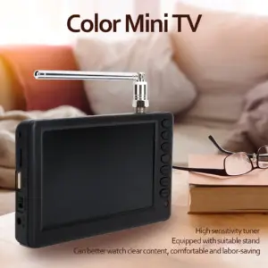Mini TV Televisions&amp Video Products LEADSTAR 5 Inch Digital Television ATSC TV Portable Digital TV for Car Camping Kitchen