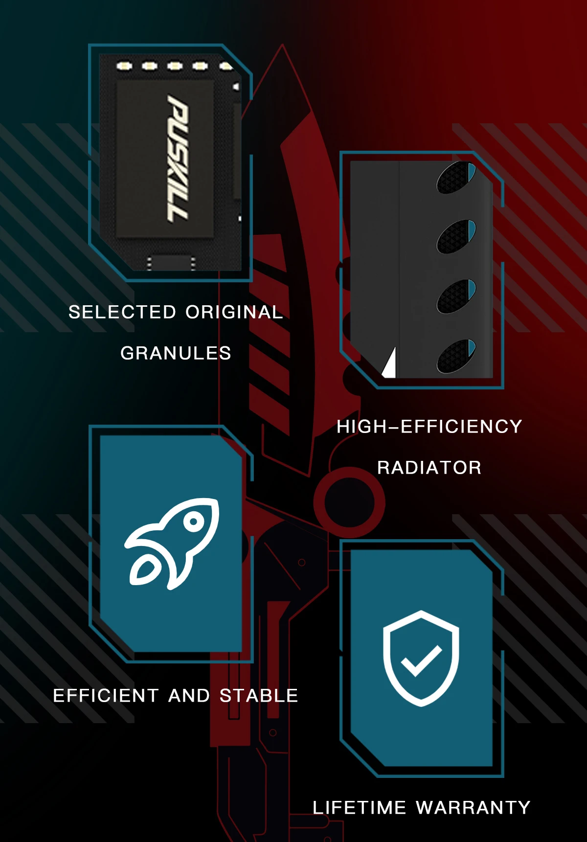 PUSKILL Memória RAM DDR4 16GB 8GB 1.2V 3200MHz 2666MHz Desktop Computer UDIMM Cooling Vest Memory Memoria 8 kf S6d082c81c7b64f65a453a6d9e4f7f45cp