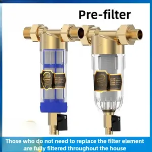 Pre-filter Household Whole House Central Water Purifier Household Tap Water Pipe Filter Large Flow Backwashing