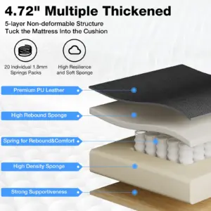 Gaming Chair Massage Office Chair Ergonomic with Heating and 7 Vibration Points Footrest, 200KG Load Capacity Executive Chair 5 kf S6db3272d0af84acaa07d3360ed8d952dK