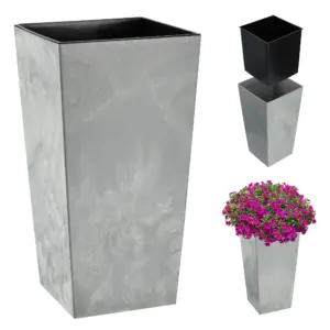 KADAX Pot Flower Pot Cover With High Flowerbed