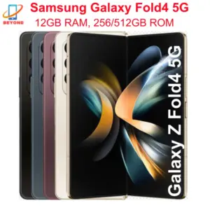 Samsung Galaxy Z Fold 4 Fold4 5G F936B F936N F936U1 7.6" AMOLED 12GB RAM 256/512GB ROM Snapdragon NFC 99% New Cell Phone