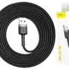 LIGHTNING BASEUS CABLE for iPhone 6 7 8 X Xr 11 2m