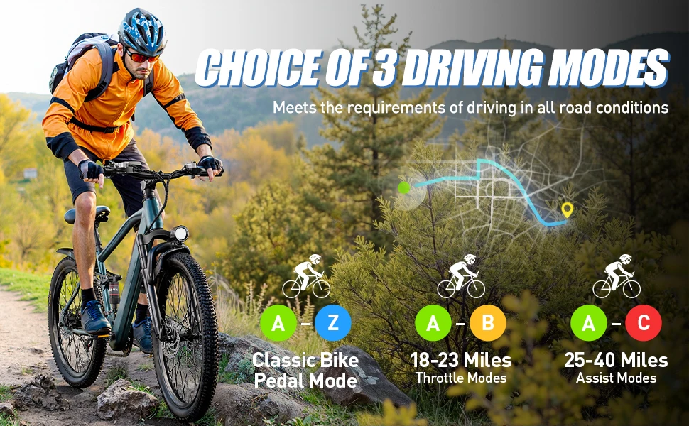 Aairsk GT900 Adult Electric Bike Peak 540W 36V13AH Battery Commuter E-bike Off-road 24inch Tire City Dual Suspension E-Bicycle 17 kf S714009e28a6148e7b5dc3404a2194f05G