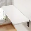 folding table, wall-mounted folding dining table, slate tabletop wall-mounted folding table, long narrow table, suitable for mi