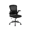 Office Desk Chair with High Back Mesh - Ergonomic Computer Chair for Home, Gaming & Work, Adjustable Height, Flip-Up Armrests