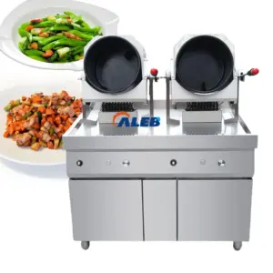 Automatic Electric Fried Rice Wok Intelligent Stir Fry Cooking Robot High Efficiency Kitchen Machine
