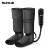 Nekteck Leg Massager Air Compression Calf Wraps Air Pressure Massage for Blood Circulation and Relaxation Lymphatic Drainage