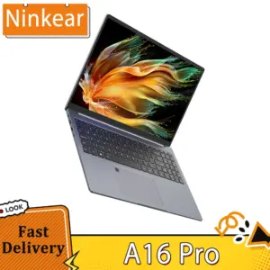Ninkear A16 Pro Laptop, 16 inch 2560*1600 120Hz IPS Screen, AMD Ryzen 7 8745HS 8 Cores Max 4.9GHz, 32GB DDR5 RAM 2TB SSD, WiFi 6