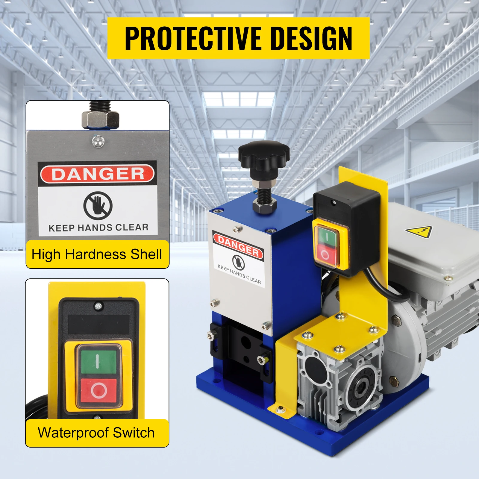 Sihao Electric Wire Stripping Machine Three Type With Cable Stripper Machine Metal Tool Extra Blade Copper For Recyle 13 kf S77c6eae8907e4b56aa7dc3a755e3aac2t